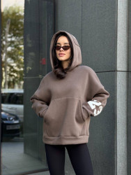 Худі на флісі жіночі оптом ARIADNA 