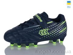 Футбольная обувь, Restime оптом DDB26713-2 navy-green