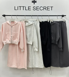 Спортивні костюми жіночі (чорний) оптом 