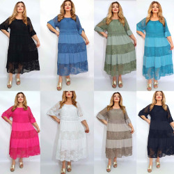 Платья женские БАТАЛ оптом 41598302 20-76