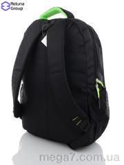 Рюкзак, Reluna Group оптом RELUNA 05 black-green (48x28x14)