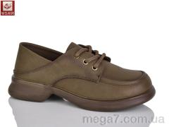 Туфли, WSMR оптом A9702 d.brown