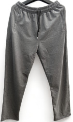 Спортивные штаны мужские БАТАЛ (серый) оптом Турция 15490276 01-1