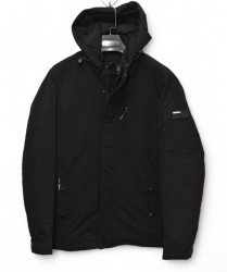 Куртки демисезонные мужские (черный) оптом 26418730 9397-11