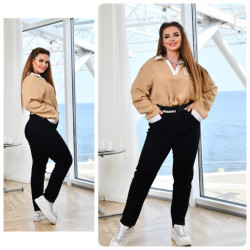 Джинсы женские БАТАЛ оптом 62189357 837-60