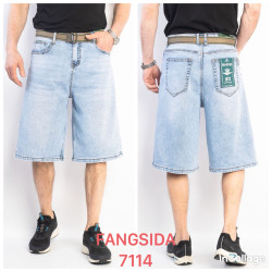 Шорты джинсовые мужские оптом 25947638 7114-1