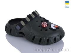 Кроксы, DeMur оптом 6012 зелений