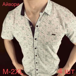 Рубашки мужские GRAND MAN оптом 51389620 01-38