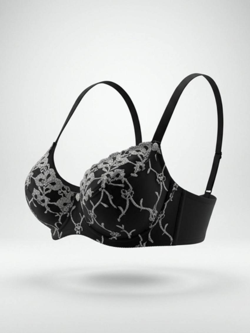 Бюстгальтер Diorella 34132C (  чёрно-коричневый, C  6 шт. )