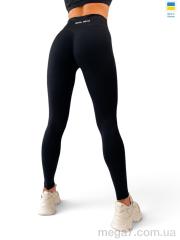 Лосины, Sport style оптом 5276MU чорний з пушапом