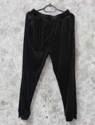 Спортивные штаны женские БАТАЛ (темно-серый) оптом 03869417 10-48