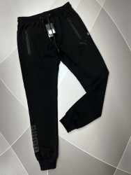 Спортивные штаны мужские (black) оптом 08413576 07-24
