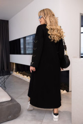 Сукні жіночі БАТАЛ (чорний) оптом 