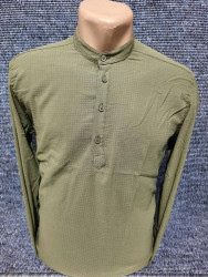 Рубашки мужские (хаки) оптом 72530614 01-8