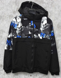 Куртки демисезонные мужские KADENGQI (черный) оптом 57130986 EM23053-13