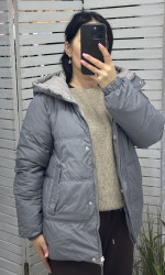 Куртки демисезонные двусторонниеженские оптом 84210693 26665-0-48