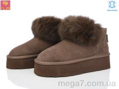 Угги, PLPS оптом 5860 brown