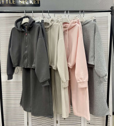 Спортивные костюмы женские (бежевый) оптом 81954706 2971-53