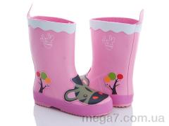 Резиновая обувь, Class Shoes оптом HMY4 розовый
