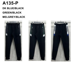 Спортивные штаны (чёрные) мужские оптом 27591680 135