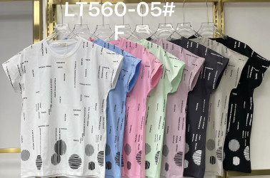 Футболки жіночі Батал оптом NANA 