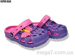 Кроксы, Super Gear оптом 04-5667 fuxia