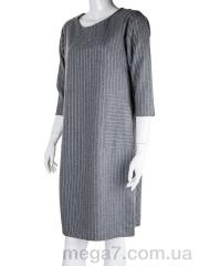 Платье, STOX оптом STOX 002-1 grey