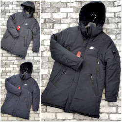 Куртки зимние мужские (серый) оптом Китай 90457261 05-26