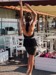 Сукні жіночі (khaki) оптом OKSI DRESS