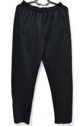 Спортивные штаны мужские БАТАЛ (черный) оптом 14062758 08-26
