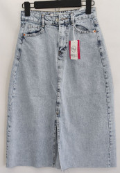 Юбки джинсовые женские MIELE WOMAN оптом 23064179 1185-75