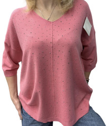 Свитера женские БАТАЛ оптом 91428657 25200-3