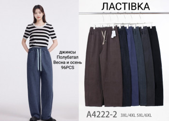 Джинси жіночі БАТАЛ оптом