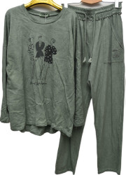 Костюмы женские БАТАЛ оптом 04835697 156-39