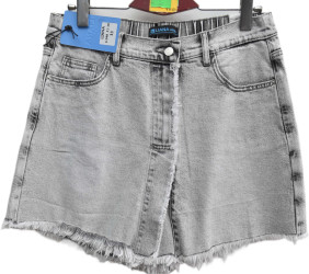 Шорты джинсовые женские LIANA БАТАЛ оптом 65409871 4-048-180