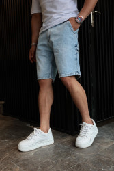 Шорты джинсовые мужские I8DENIM оптом THREE BLACK 78036914 80663-3