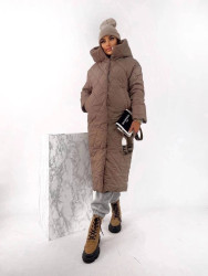 Куртки зимние женские оптом VISCOSE 07493125 1237-9