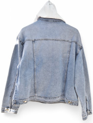 Куртки джинсові жіночі ZIJINYAN БАТАЛ оптом DRAGON