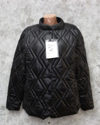 Куртки демисезонные женские (черный) оптом 18502479 8801-39