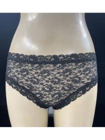 Трусы женские Acousma P6520H (  чёрный  6 шт. )