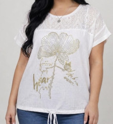 Футболки жіночі БАТАЛ оптом 