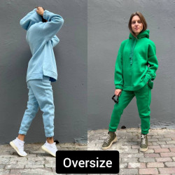 Спортивные костюмы женские на флисе оптом 89543061 2345-45