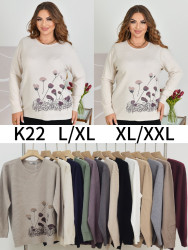 Светри жіночі НАПІВБАТАЛ оптом Kiss Me 