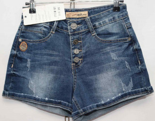 Шорты джинсовые женские XD JEANSE оптом 42063598 MF-1871-33