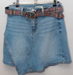 Юбка-шорты джинсовые женские LANBAI оптом 25679183 Z8012-1