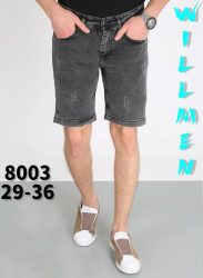 Шорты джинсовые мужские WILLMEN оптом 39186205 8003-1