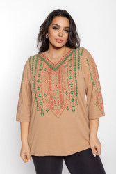 Лонгсливи жіночі БАТАЛ оптом