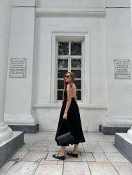 Сарафани жіночі (чорний) оптом Hype Brand 