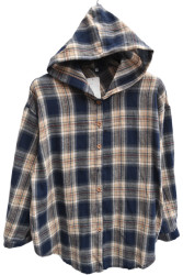 Рубашки женские БАТАЛ оптом 43581297 7751-27