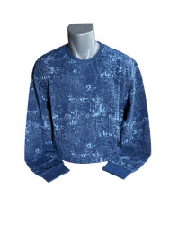 Свитшоты мужские БАТАЛ оптом 47016852 0101-10